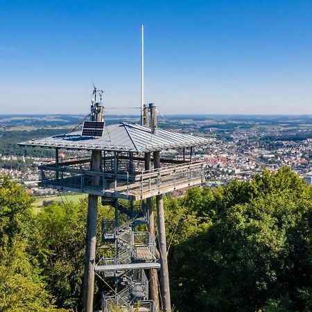 Zentrale Ferienwohnung In Aalen City Mit 4-Sternen Extérieur photo