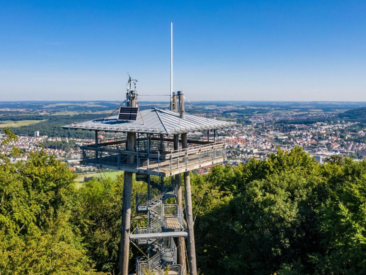 Zentrale Ferienwohnung In Aalen City Mit 4-Sternen Extérieur photo